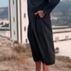 Modern Qamis - Chalk Black