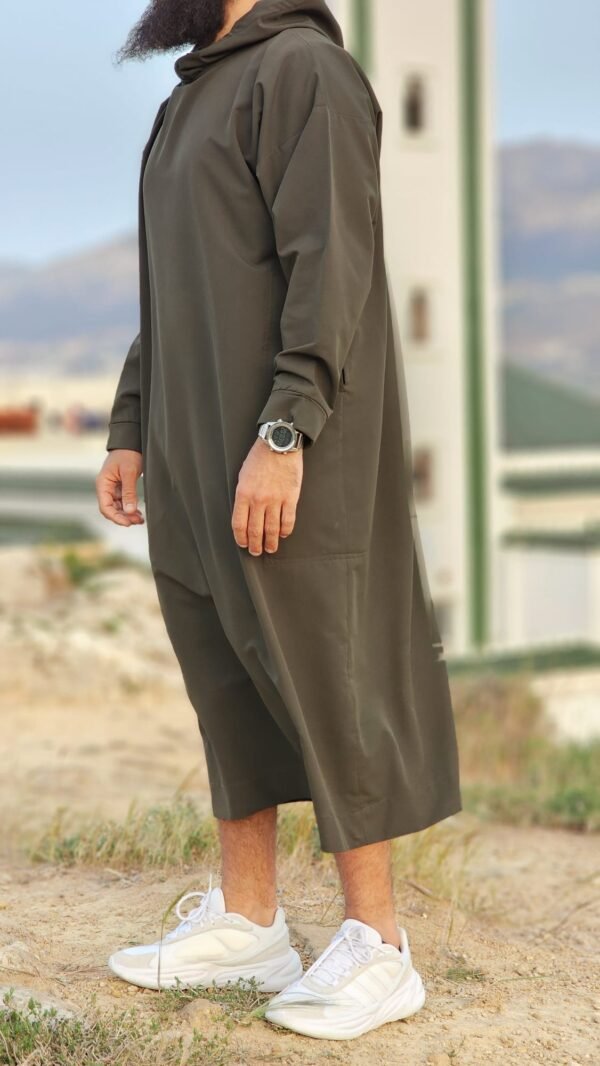 Jogging Qamis - Moss Green